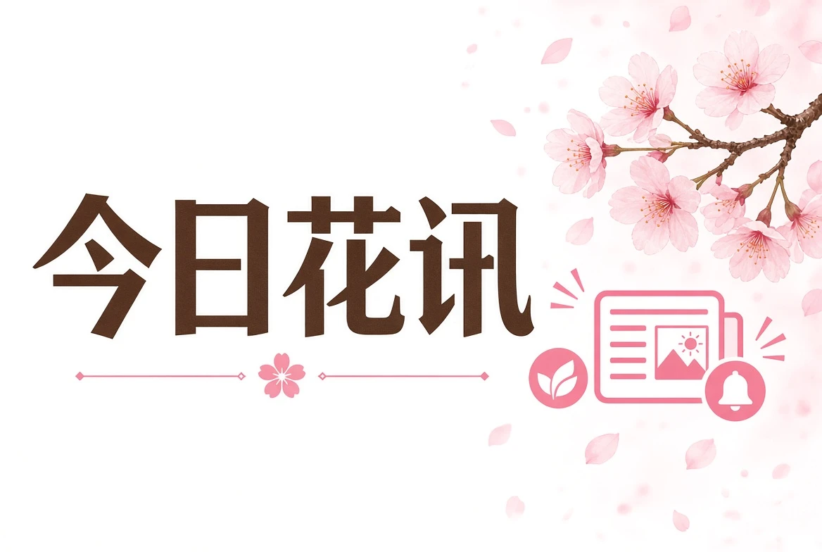 今日花讯栏目配图